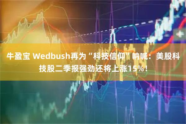 牛盈宝 Wedbush再为“科技信仰”呐喊：美股科技股二季报强劲还将上涨15%！